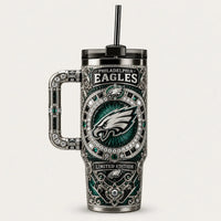 PHI Regalia - Jeweled Emblem Tumbler in Midnight Green
