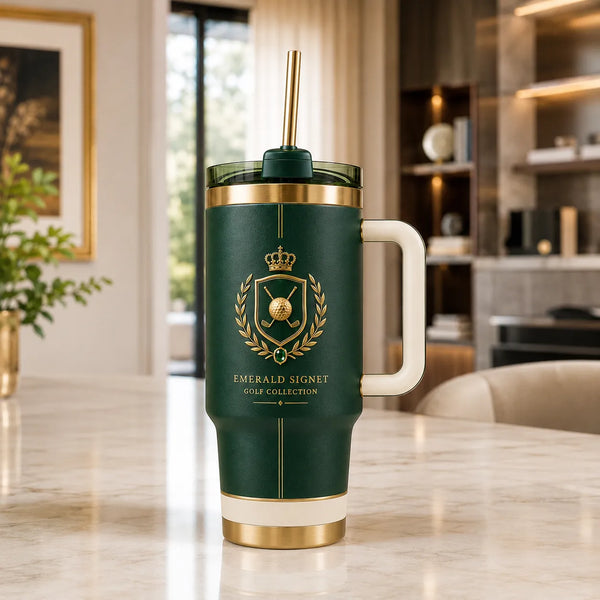 Emerald Signet - A Quiet Study in Crest, Gold and Green - main