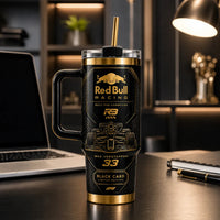 RBR Black Card - Gold-Lined Confidence in Tumbler Form