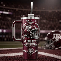 TAMU Maroon Pride - Helmet Emblem Tumbler