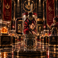 Pride, Discipline, No Limits - A Vegeta Tumbler Statement