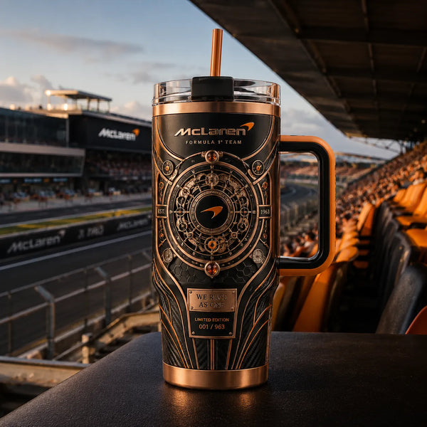 MCL Heritage Dial - Copper and Graphite Wraparound Tumbler - main