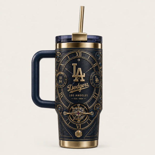 LAD Timepiece - Gold Clockwork Tumbler with Ballpark Presence - main