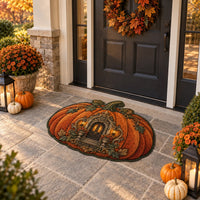 Pumpkin Manor - A Quiet Autumn Study in Ornament and Warm Light