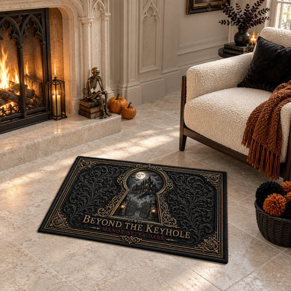 Beyond The Keyhole - Gothic Manor Threshold Doormat - main