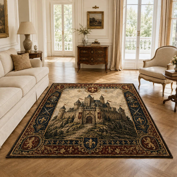 Fleur-de-Lis Keep - Tapestry Castle Floor Composition - main