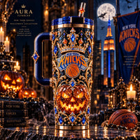 NYK After Dark - Jeweled Pumpkin Tumbler
