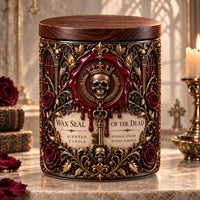 Wax Seal of the Dead - Gothic Ornament Candle