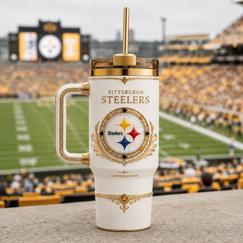 PIT in Cream and Gold - The Ornate Tumbler Statement