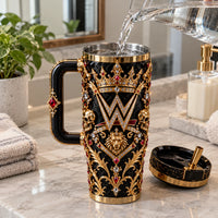 Crowned in Gold - WWE Baroque Regalia Tumbler