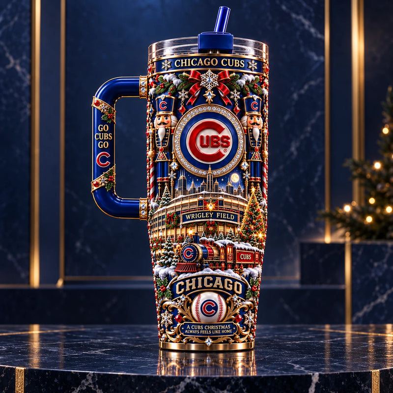 CHC Holiday Wrap - Wrigley Nutcrackers and Snowfall Tumbler
