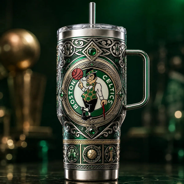 BOS Emerald Medallion - Heritage Relief Tumbler Composition - main