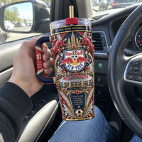 RBNY Red Runs Deep - Crest, Arena and Gold Ornament Tumbler