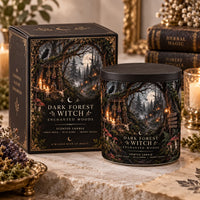 Dark Forest Witch - A Study in Moonlight, Ivy and Quiet Mystery