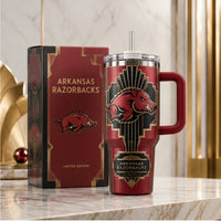ARK Crimson Deco - Razorback Crest Tumbler