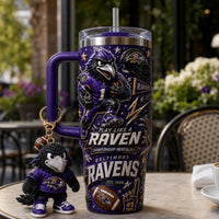 BAL Stride - Dynamic Mascot Wraparound Tumbler
