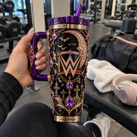 Midnight Chapel - WWE Crest in Gold and Amethyst