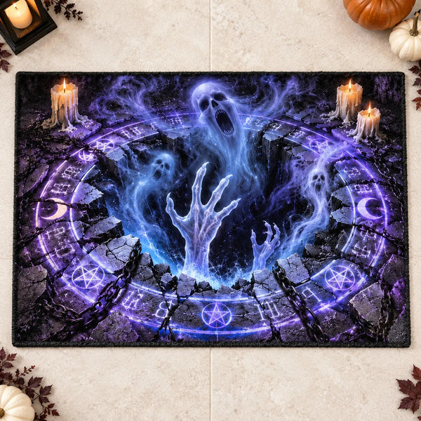 Summoning Circle - A Study in Violet Light and Rising Shadow - main