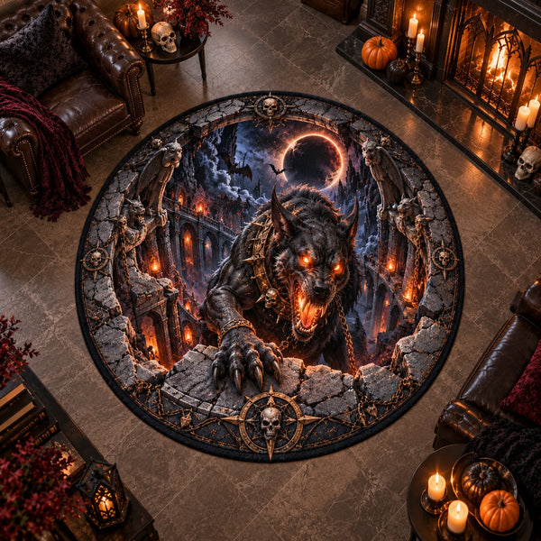 Breaking the Border - Eclipse Beast Statement Rug - main