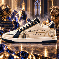 GTWN Gothic Arches - Cream And Navy Collegiate Sneakers