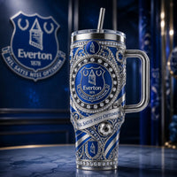 EVE Crest in Royal Blue - Ornate Tumbler Elegance