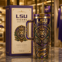 LSU Crowned - Purple, Gold and Baroque Attitude