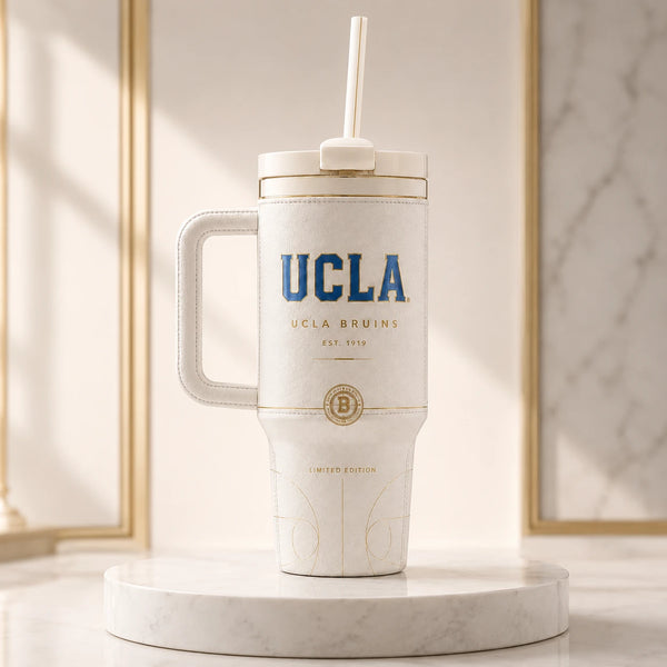 UCLA in Ivory - Collegiate Type, Quiet Gold Detailing - main
