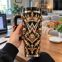 Crowned in Gold - WWE Baroque Regalia Tumbler