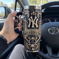NYY Crown Jewel - Pinstripe Heritage Tumbler