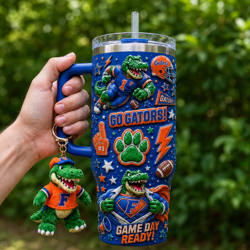 FLA Game Day Ready - Sticker-Stack Gator Tumbler