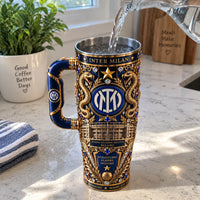 INT Nerazzurri Sempre Insieme - Ornate Crest Tumbler