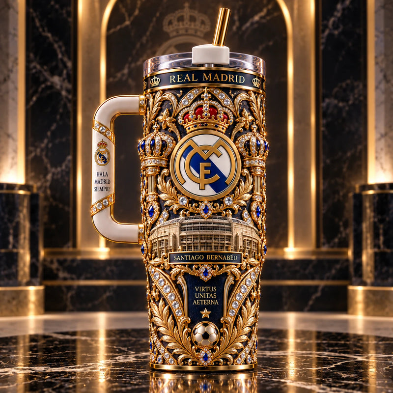 RMA Royal Crest - Baroque Gold Tumbler Statement