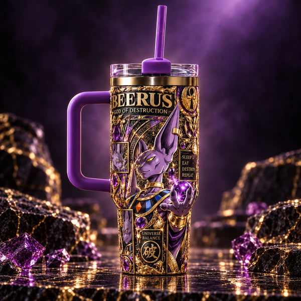 Beerus - Gilded Violet Regalia, Composed and Sovereign - main