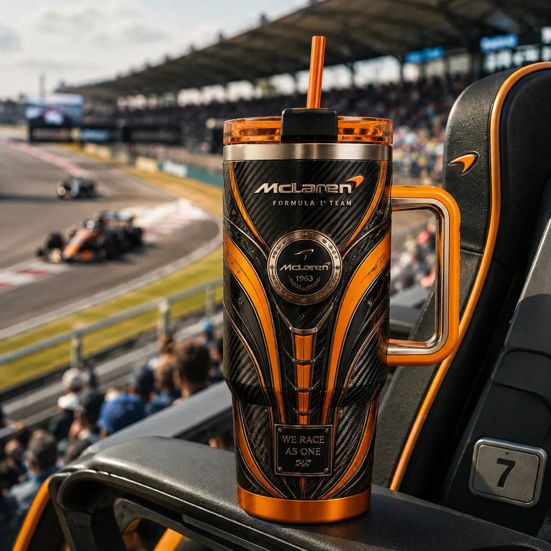 MC Papaya Signature - Carbon Weave Racing Tumbler