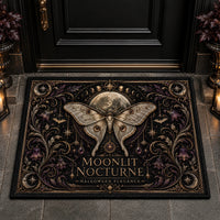 Moonlit Nocturne - A Study in Gothic Symmetry and Stillness