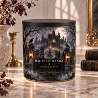 Haunted Manor - Moonlight, Iron Gates and the Quiet Dark