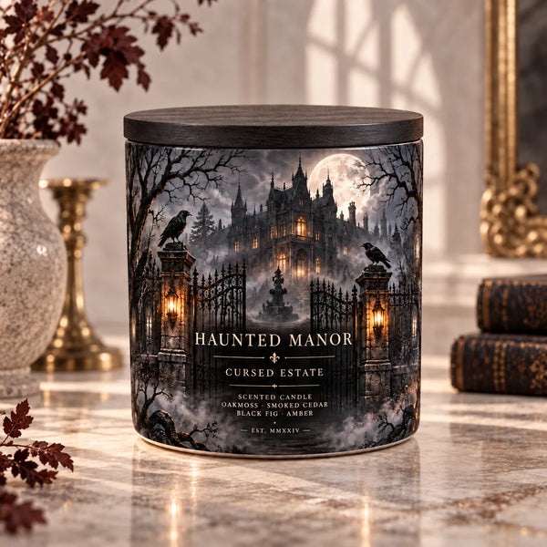 Haunted Manor - Moonlight, Iron Gates and the Quiet Dark - main