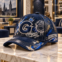 GTWN Hilltop Graffiti - Navy Cap With Real Attitude