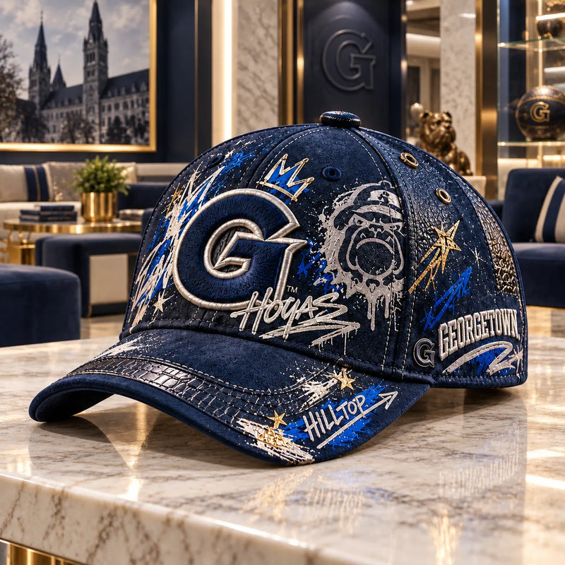 GTWN Hilltop Graffiti - Navy Cap With Real Attitude