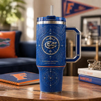 FLA Blueprint - Engraved Gator Crest Tumbler