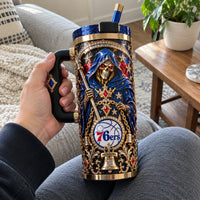 PHI Reaper - Midnight Blue and Gilded Tumbler Presence