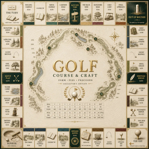 Course & Craft - The Quiet Elegance of a Golf Board Game - main