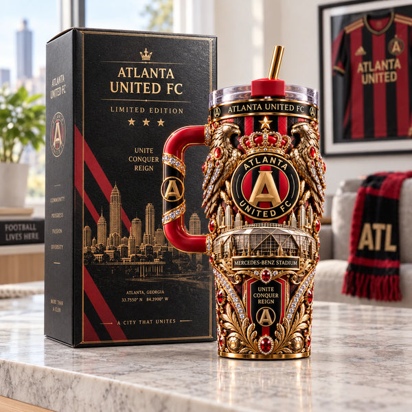 ATL Gilded Crest - Ornate Eagle and Crown Tumbler - main