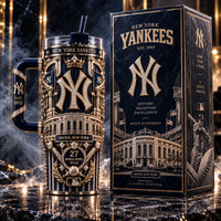 NYY Crown Jewel - Pinstripe Heritage Tumbler