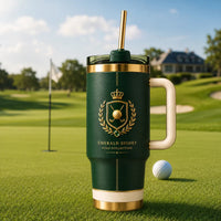 Emerald Signet - A Quiet Study in Crest, Gold and Green