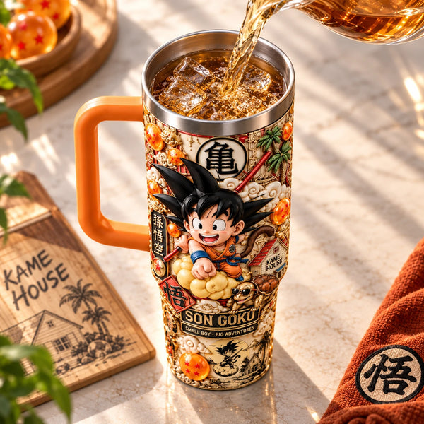 Small Boy, Big Adventures - Goku Rides the Nimbus Tumbler - main