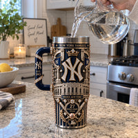 NYY Crown Jewel - Pinstripe Heritage Tumbler