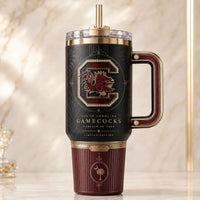 SC Heritage Crest - Garnet, Black and Gold Tumbler