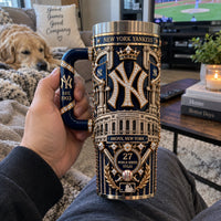 NYY Crown Jewel - Pinstripe Heritage Tumbler