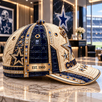 DAL Star and Gold - Bold Presence on a Vintage Cap